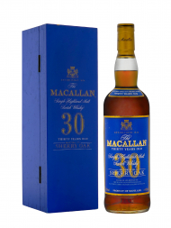 Macallan  30 Year Old Sherry Oak Blue Label Singel Malt 700ml w/box