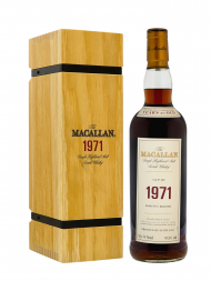 麦卡伦 1971 年份 30 年4280 号酒桶陈酿珍稀系列 （2002 年装瓶）单一麦芽威士忌 700ml（盒装）