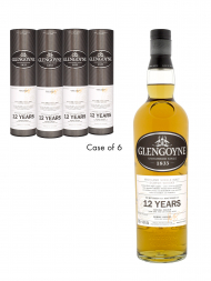 Glengoyne  12 Year Old Single Malt Whisky 700ml w/cylinder - 6bots