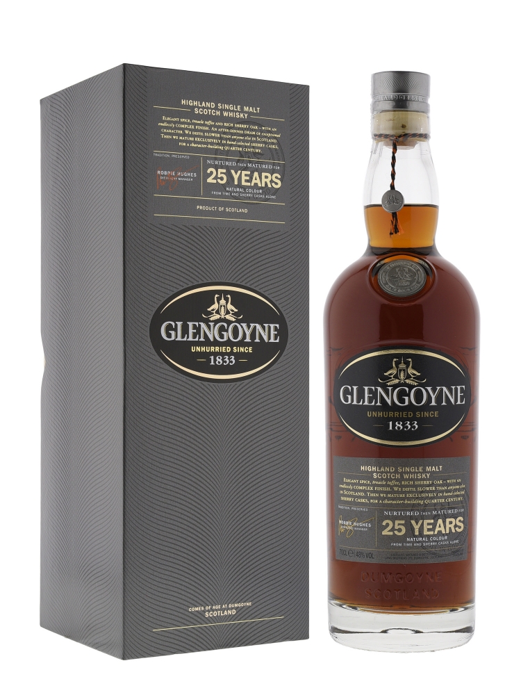 Glengoyne 25 Year Old Single Malt Whisky 700ml