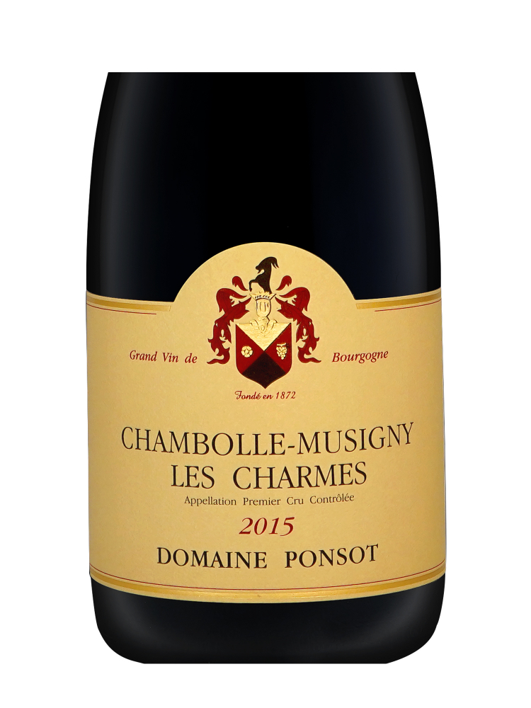 Ponsot Chambolle Musigny les Charmes 1er Cru 2015