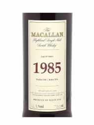 Macallan 1985 29 Year Old Fine & Rare Cask 190413 (Bottled 2014) Single Malt 700ml w/box