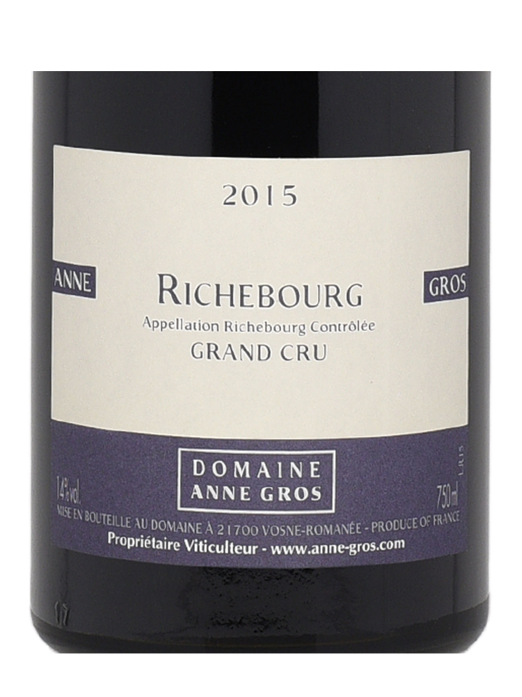 Anne Gros Richebourg Grand Cru 2015