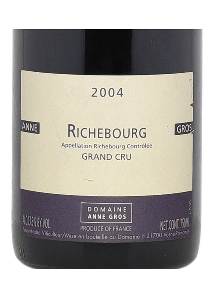 Anne Gros Richebourg Grand Cru 2004