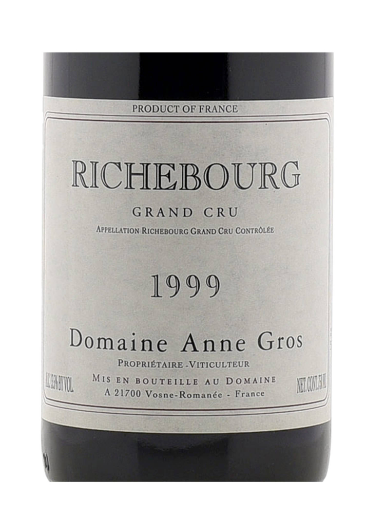 Anne Gros Richebourg Grand Cru 1999