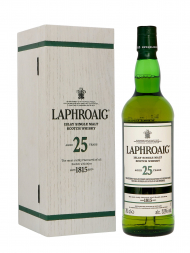 Laphroaig  25 Year Old Single Malt Whisky (Edition 2018) 700ml w/box