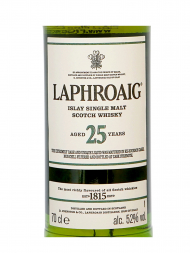 Laphroaig  25 Year Old Single Malt Whisky (Edition 2018) 700ml w/box