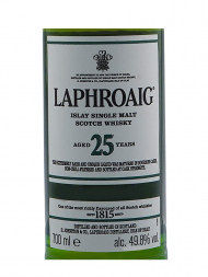 Laphroaig  25 Year Old Single Malt Whisky (Edition 2020) 700ml w/box