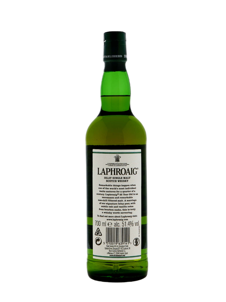 Laphroaig  25 Year Old Single Malt Whisky (Edition 2019) 700ml w/box