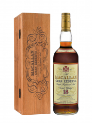 Macallan 1980 18 Year Old Gran Reserva (Bottled 1999) Single Malt 750ml w/wooden box