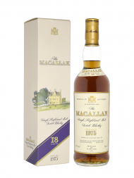 Macallan 1975 18 Year Old Sherry Oak (Bottled 1993) Single Malt 700ml w/box