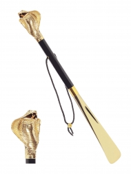 Pasotti Shoehorn Snake Cobra W99or Gold