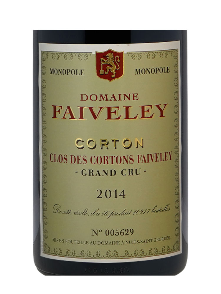 Faiveley Corton Clos des Cortons Grand Cru 2014