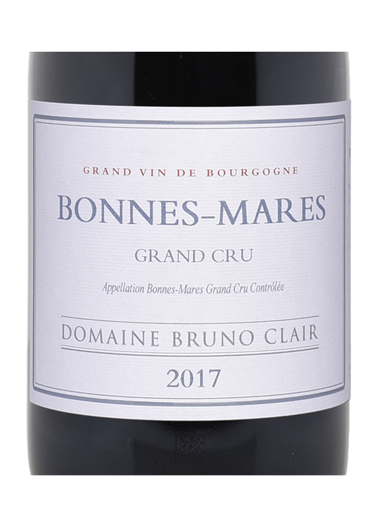 Bruno Clair Bonnes Mares Grand Cru 2017
