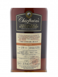 Chieftain 1997 19 Year Old Cask #5255 The Cigar Malt (Bottled 2016) 700ml w/box