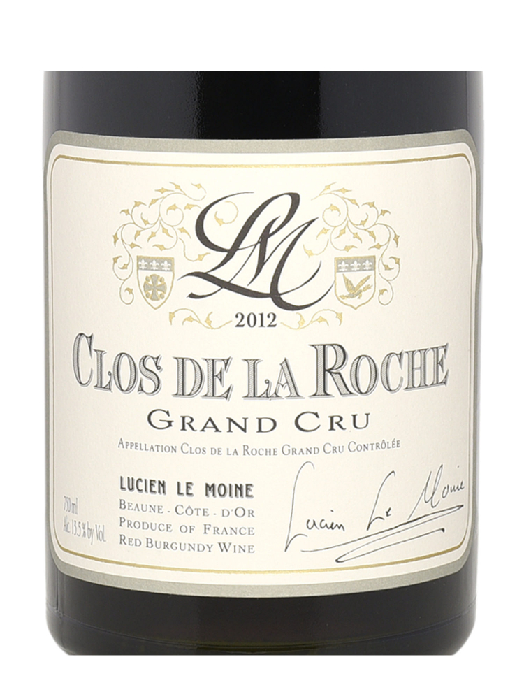 Maison Lucien Le Moine Clos de la Roche Grand Cru 2012