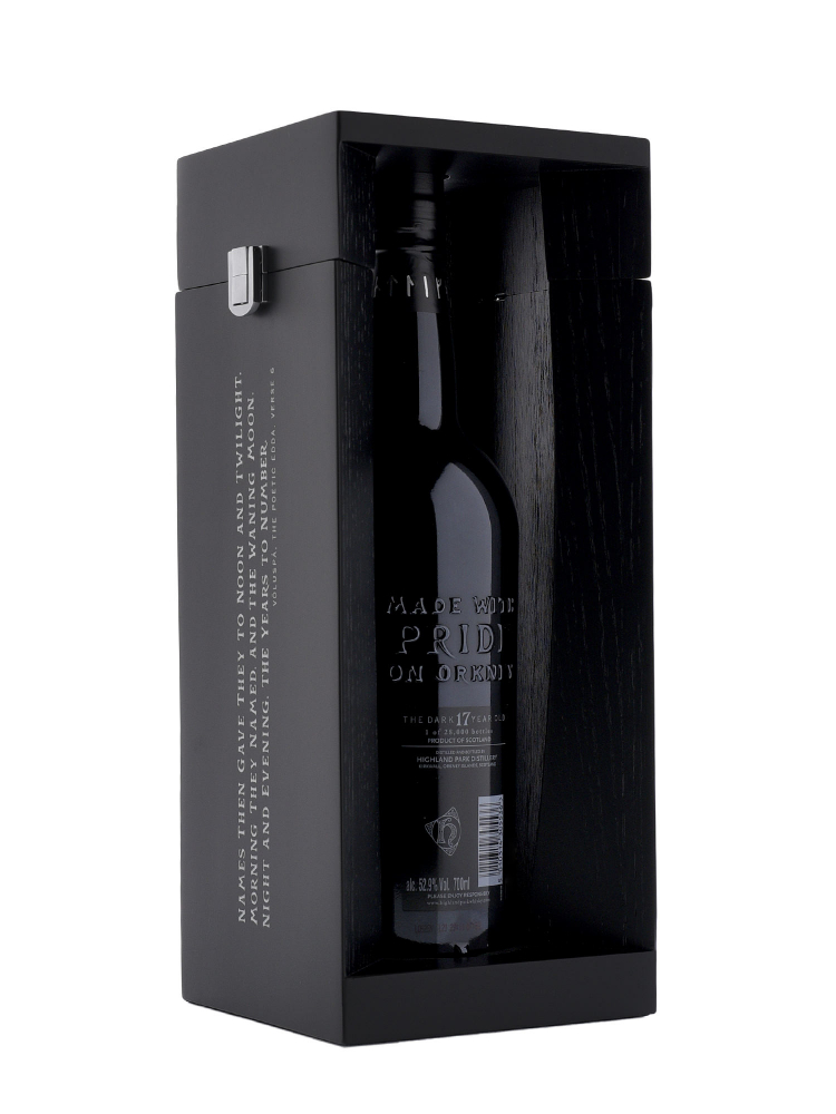 Highland Park  17 Year Old Dark Edition Single Malt Whisky 700ml w/box