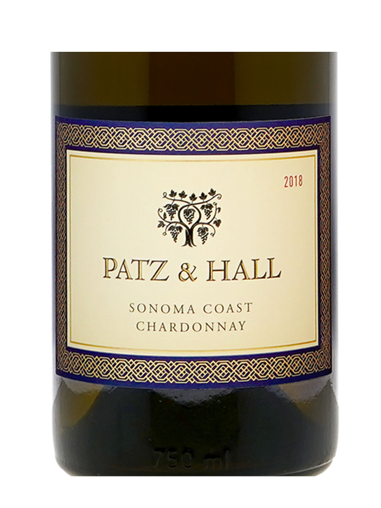 Patz & Hall Sonoma Coast Chardonnay 2018 - 3bots
