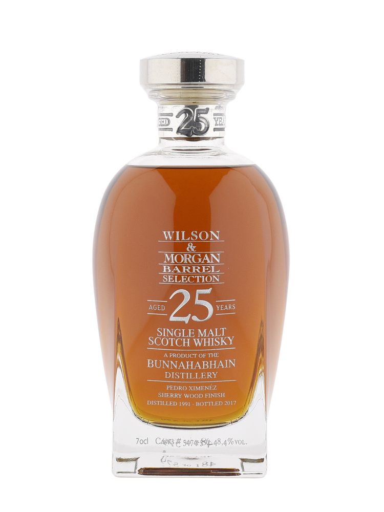 Bunnahabhain 1991 25 Year Old Decanter Cask #5474-5-6 Single Malt Whisky (Bottled 2017) 700ml no box