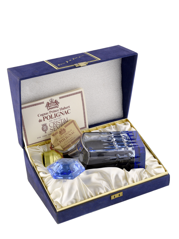 Prince Hubert de Polignac Cognac Blue Cristal Sevres 700ml
