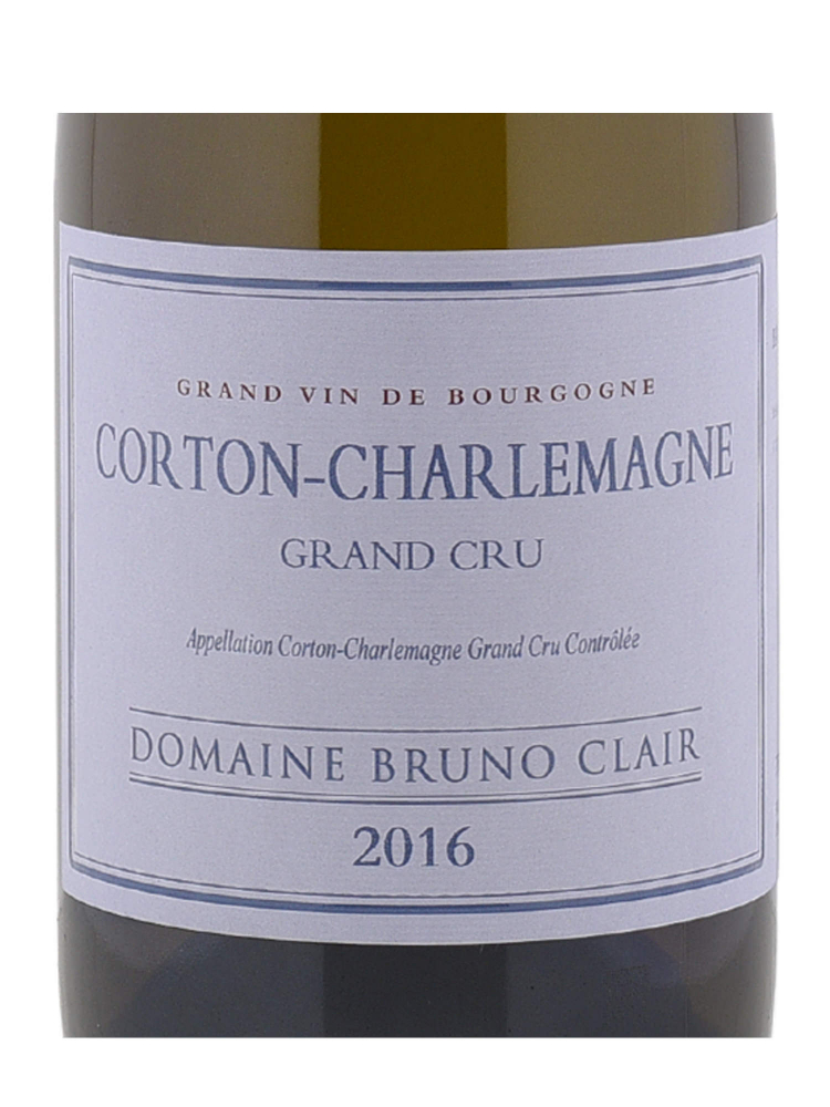 Bruno Clair Corton Charlemagne Grand Cru 2016