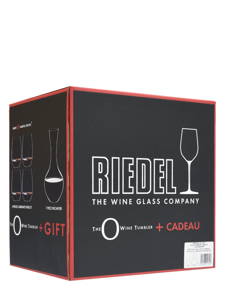 Riedel Gift Set Riedel O Cabernet + Decanter Syrah 5414/30