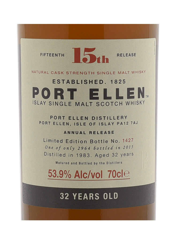 Port Ellen 1983 32 Year Old Limited Edition 15th Release (Bottled 2015) Single Malt 700ml w/box