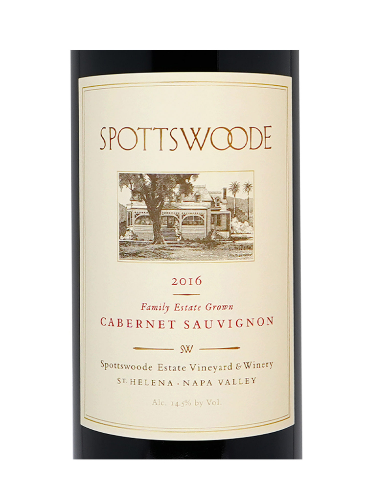 Spottswoode Cabernet Sauvignon 2016