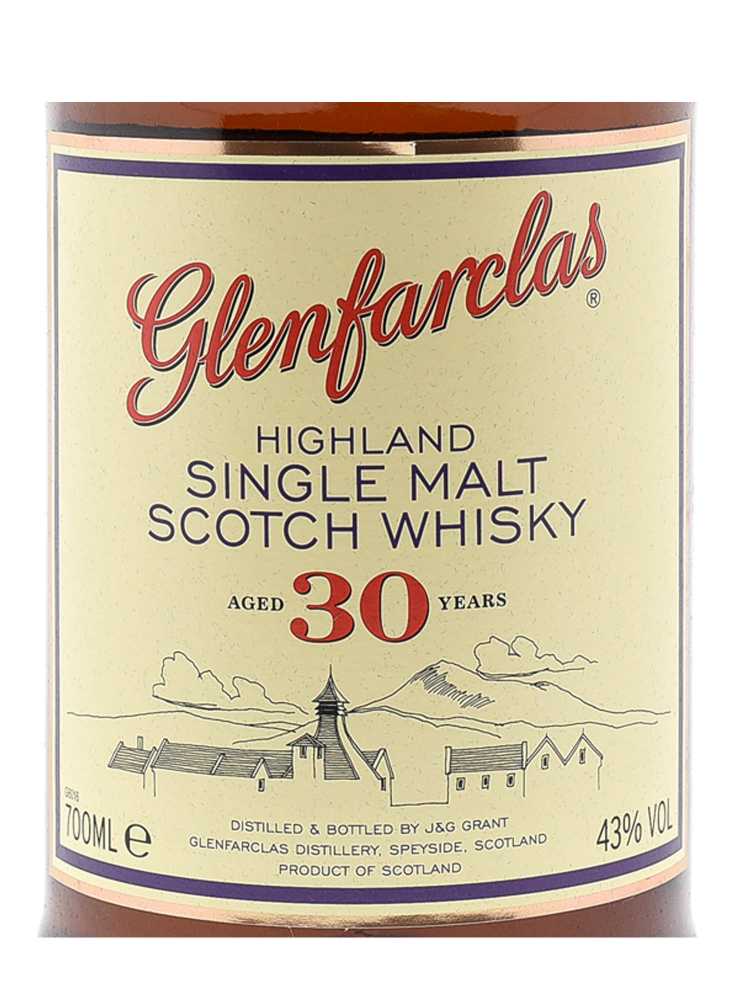 Glenfarclas  30 Year Old Single Malt 700ml Red Gift Box