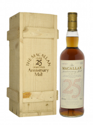 麦卡伦 1970 年份 25 年周年纪念麦芽威士忌（1996年装瓶) 单一麦芽威士忌700ml (木盒装)