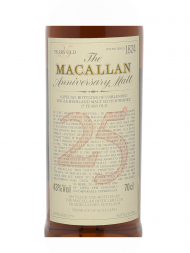 Macallan 1970 25 Year Old Anniversary Malt (Bottled 1996) Single Malt 700ml w/wooden box