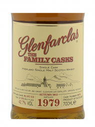 Glenfarclas Family Cask 1979 34 Year Old Cask 8074 A13 Plain Butt bottled 2013 Single Malt 700ml