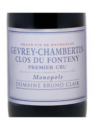 Bruno Clair Gevrey Chambertin Clos du Fonteny 1er Cru 2013