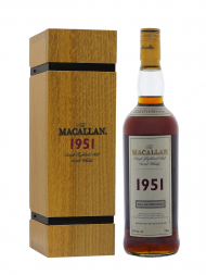 Macallan 1951 49 Year Old Fine & Rare Single Malt 750ml w/box