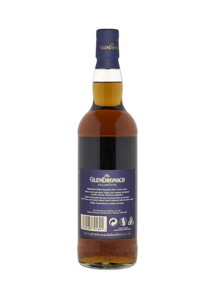 Glendronach  18 Year Old Allardice (Bottled 2021) Single Malt Whisky 700ml w/box