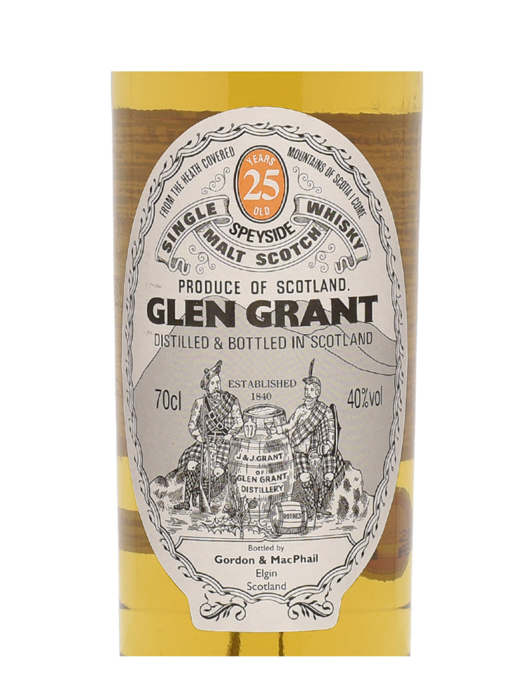 Glen Grant  25 Year Old Gordon & MacPhail Single Malt Whisky 700ml w/box