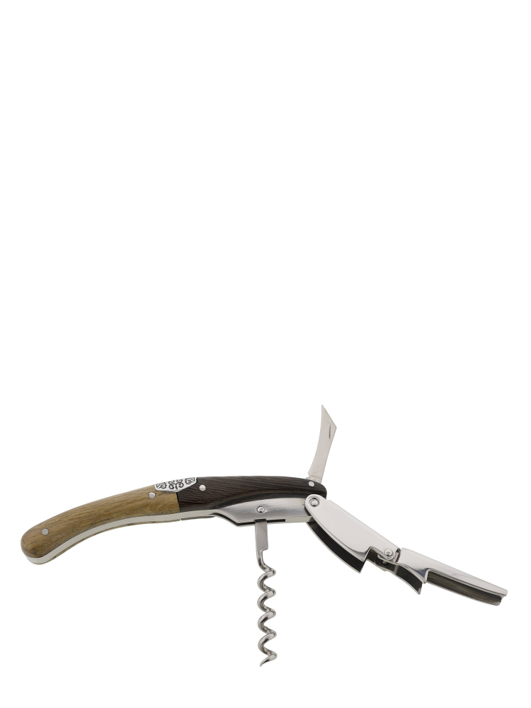 Legnoart Primitivo Sommelier Corkscrew with Solid Oak and Wenghe Handle WF-3BC