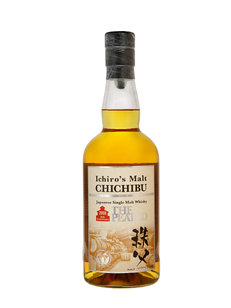 Chichibu Ichiro The Peated 10th Anniversary 2018 Single Malt Whisky NV 700ml w/box
