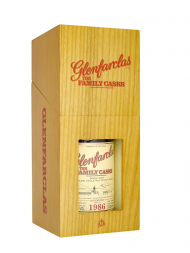 Glenfarclas Family Cask 1986 28 Year Old Cask 3456 A14 Refill Sherry Butt Single Malt w/box 700ml