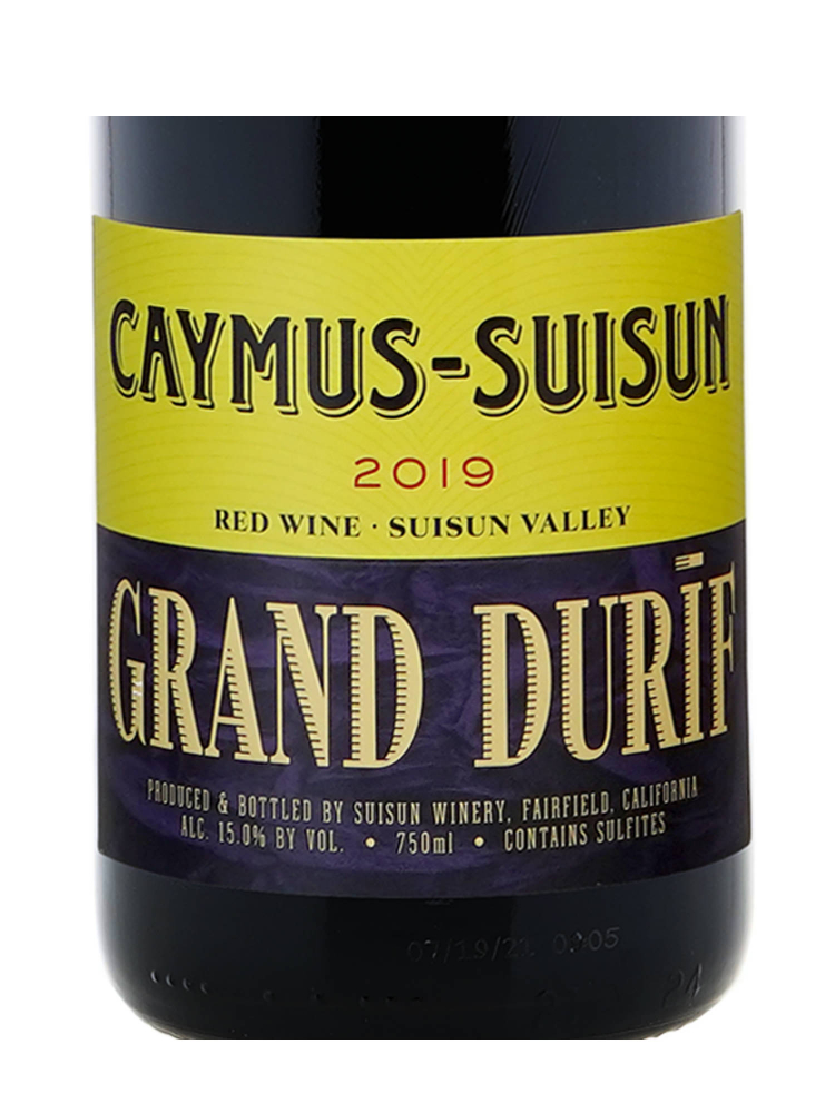Caymus Suisun Petit Sirah Grand Durif 2019 - 3bots