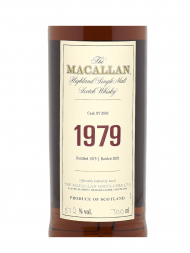 Macallan 1979 40 Year Old Fine & Rare Cask 2803 (Bottled 2019) Single Malt 700ml w/box