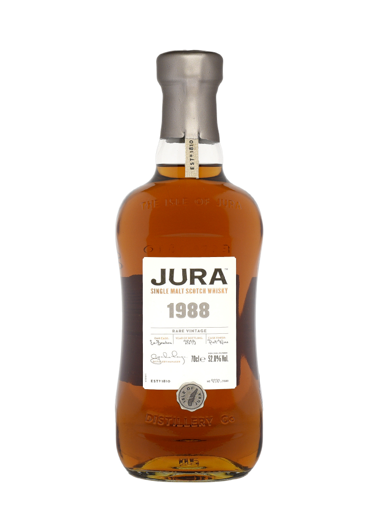 Isle of Jura 1988 Rare Vintage Ex-Bourbon Cask (bottled 2019) Single Malt Whisky 700ml w/box