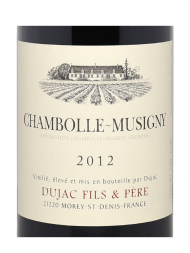 Dujac Fils & Pere Chambolle Musigny 2012