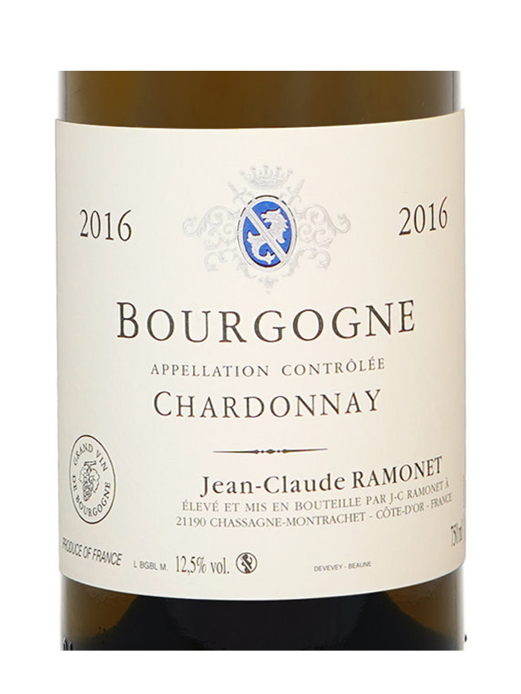 Ramonet Bourgogne Blanc 2016 (Jean Claude)