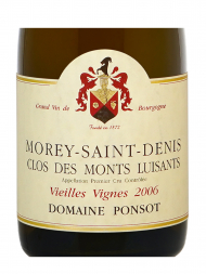 Ponsot Morey Saint Denis Blanc Monts Luisants Vieilles Vignes 1er Cru 2006