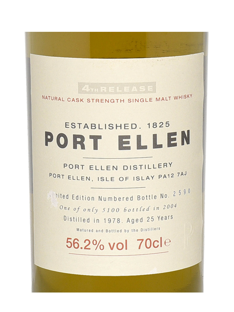 Port Ellen 1978 25 Year Old Limited Edition 4th Release (Bottled 2004) Single Malt 700ml w/box