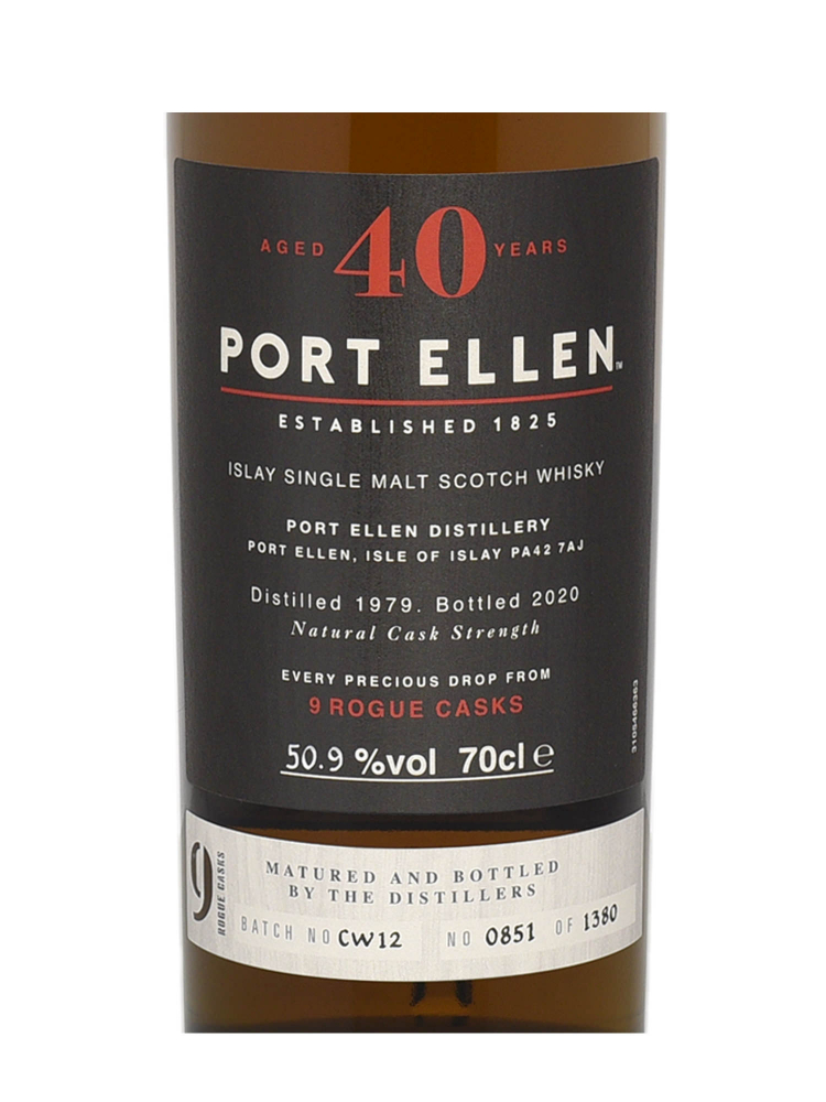 Port Ellen 1979 40 Year Old 9 Rogue Casks (Bottled 2020) Single Malt 700ml w/box