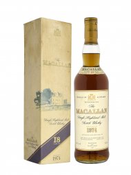 麦卡伦 1974 年 18 年雪莉桶陈酿  (1993年装瓶)单一麦芽威士忌 700ml (盒装)