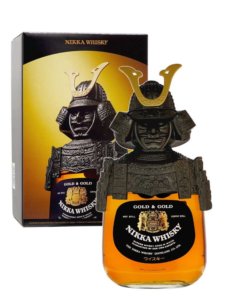 Nikka Gold & Gold Samurai Edition Blended 750ml w/box