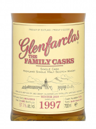 Glenfarclas Family Cask 1997 21 Year Old Cask 5134 Refill Sherry Butt w18 Single Malt Whisky 700ml
